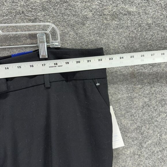 New Apt. 9 Dress Pants Women 22W Plus Black High Rise Flat Front Straight Casual - Picture 4 of 7
